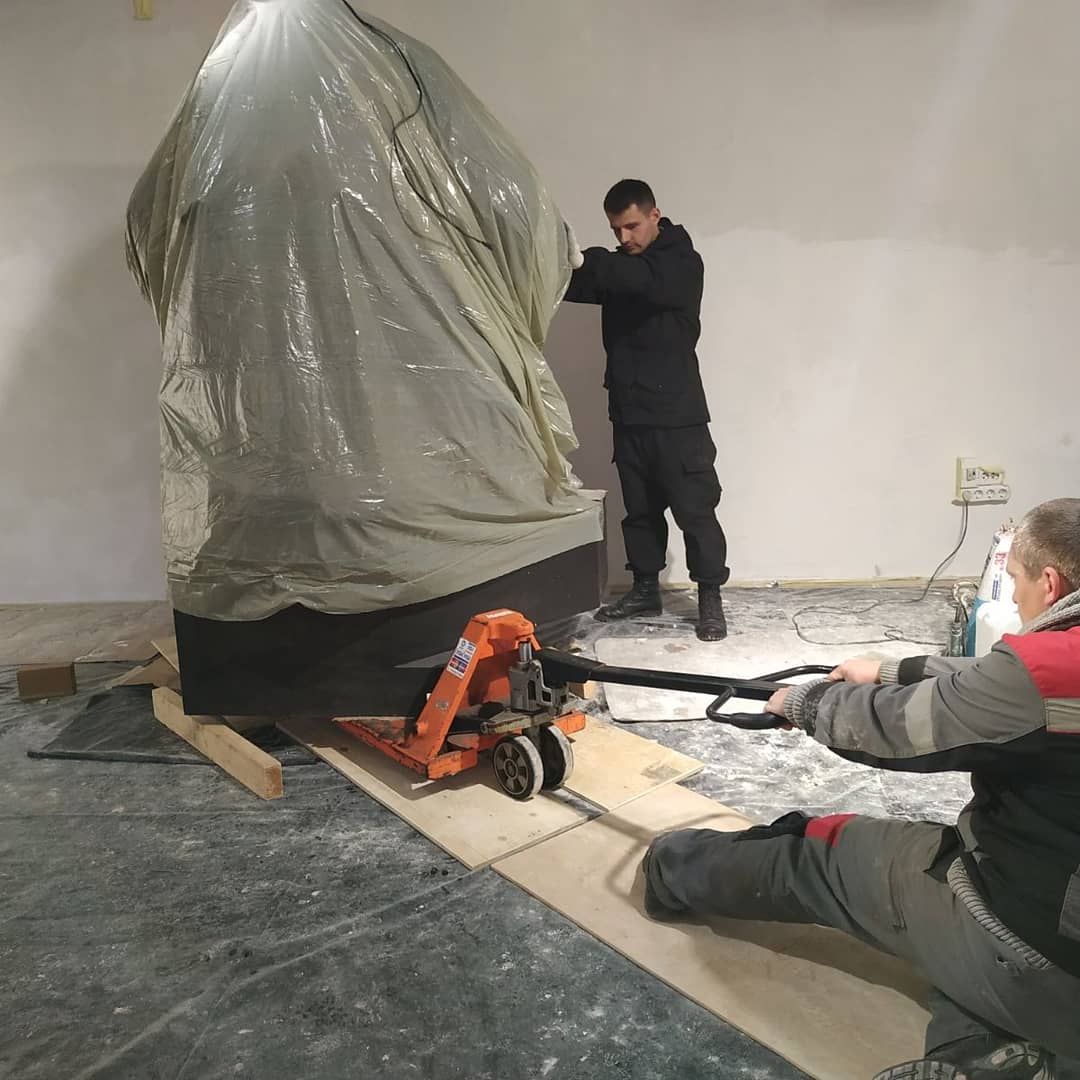 Перемещение тяжеловесных грузов